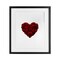 Stupell Industries Heart of Roses Bouquet Framed Print Under Glass, design by Christine Simpson Art